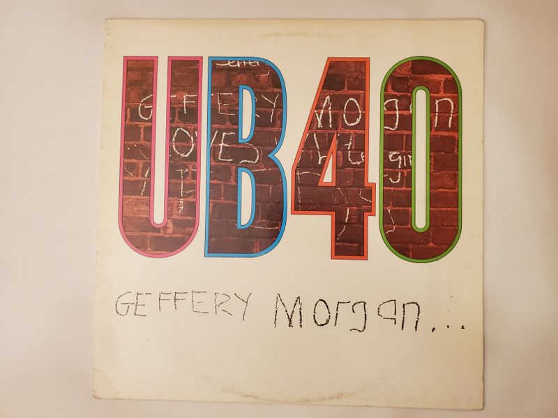 UB40 Geffery Morgan vinyl record